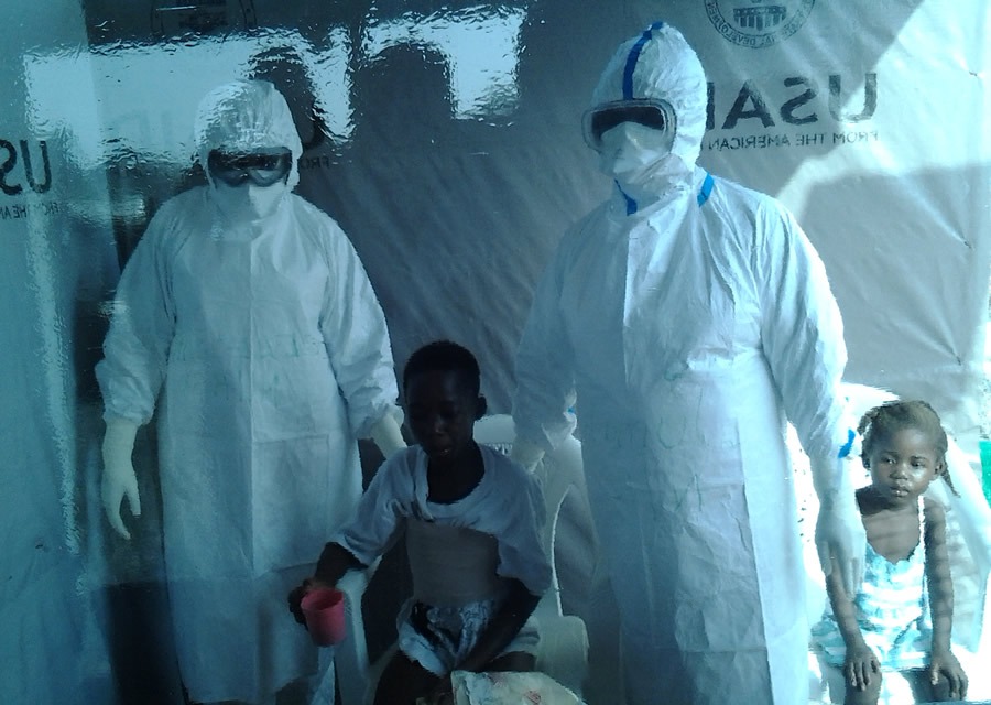 Celestine worked as an ebola nurse in an ETU at the start of the outbreak in liberia