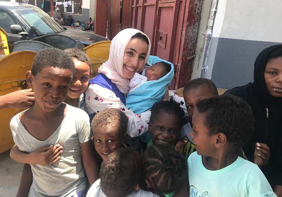 Yasmin Humanitarian helping children