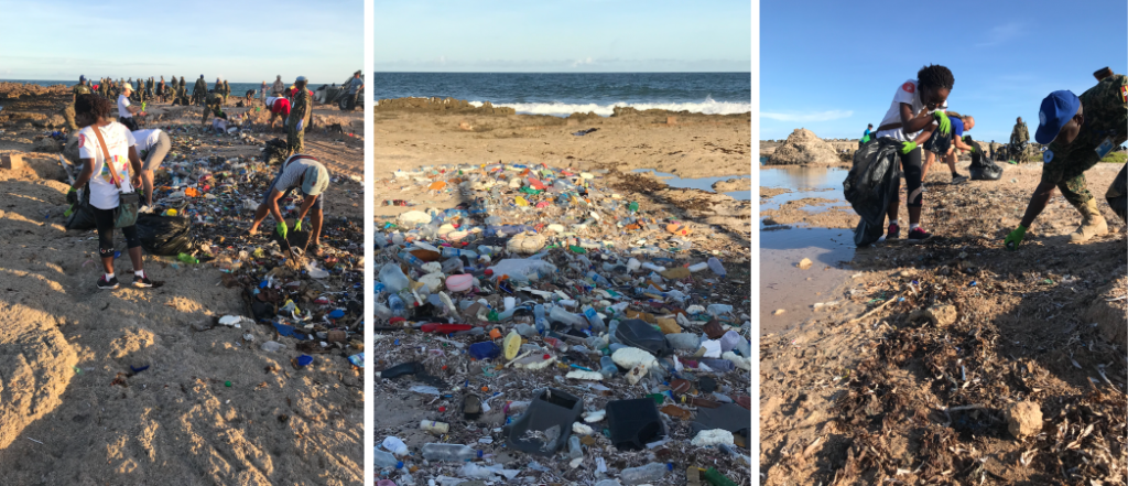 Somalia beach clean-up