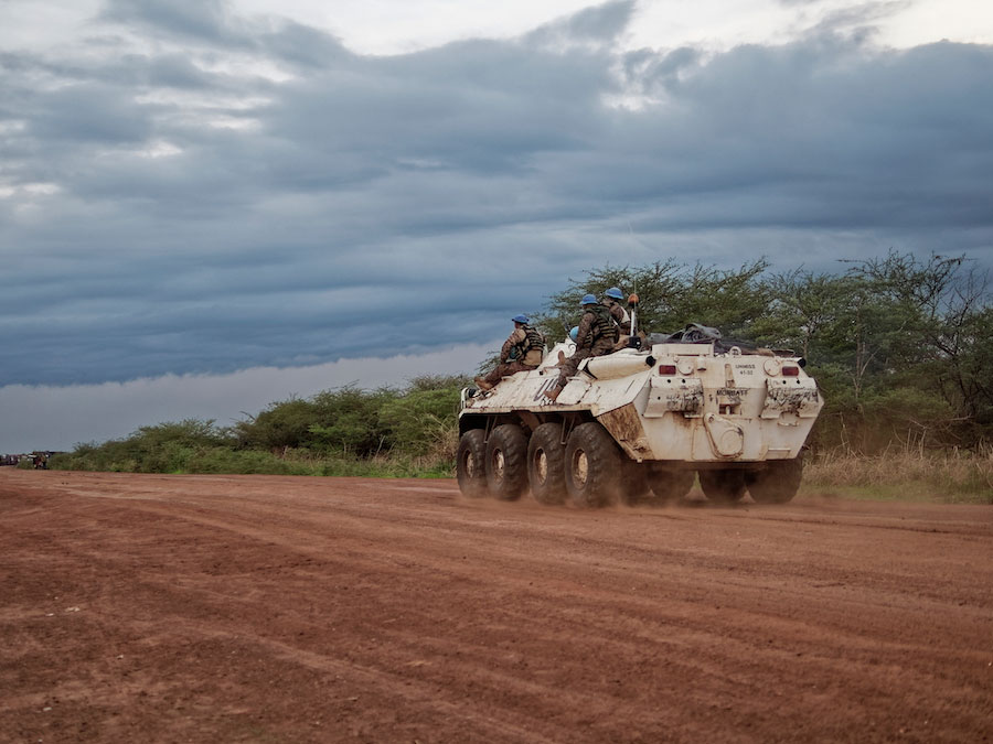 mine action in South Sudan