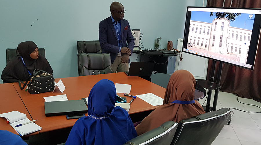 Female First workshop Somalia City University