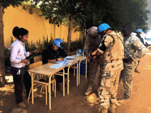 Humanitarian workers in Mali working through difficult circumstances