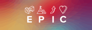 EPIC values logo with icons