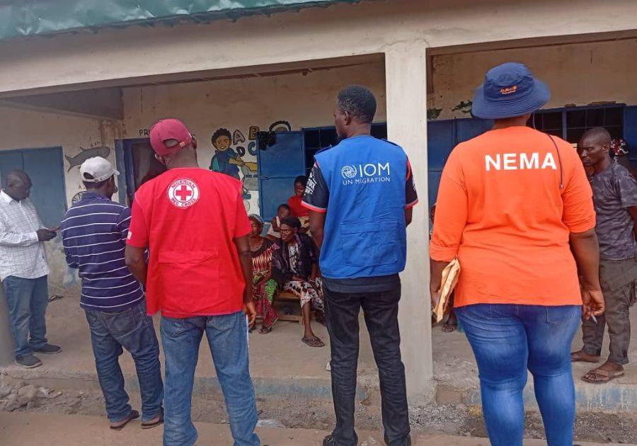 Oteh Emmanue , on the field as a DTM Field Enumerator