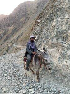 CTG consultants sometimes take extreme measures to reach remote areas.